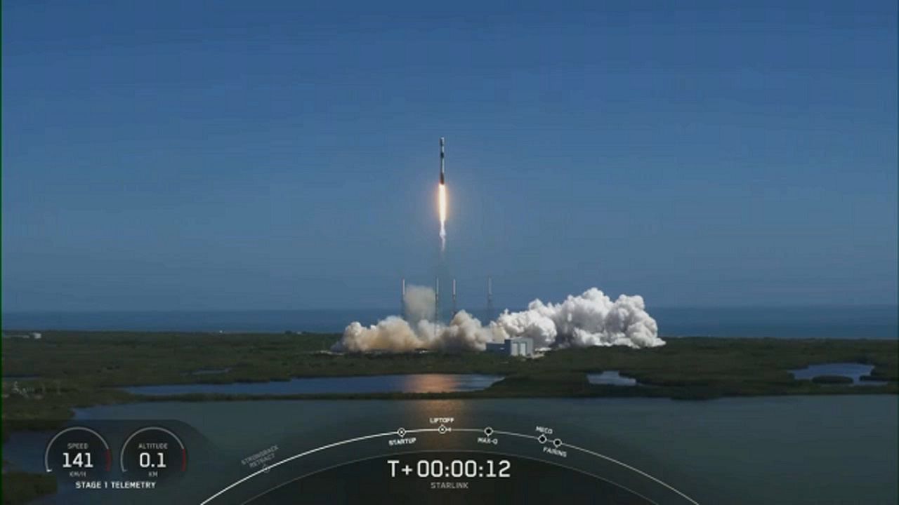 For What Business Purposes Falcon 9 Launches Starlink Satellites?